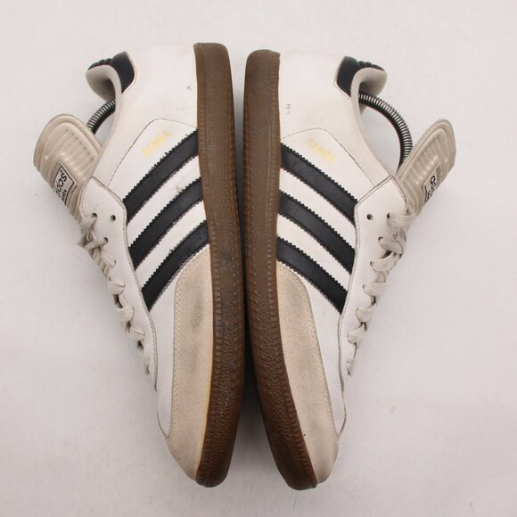 adidas Samba White and Black Sneakers - Picture 8 of 15